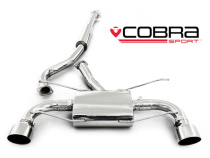 Subaru BRZ 12- Catback Sportavgassystem (Ljuddämpat) Cobra Sport